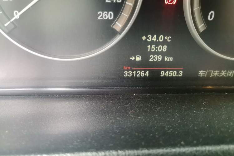 Used BMW X3 2012 xDrive28i Leading Model Odometer Close Up