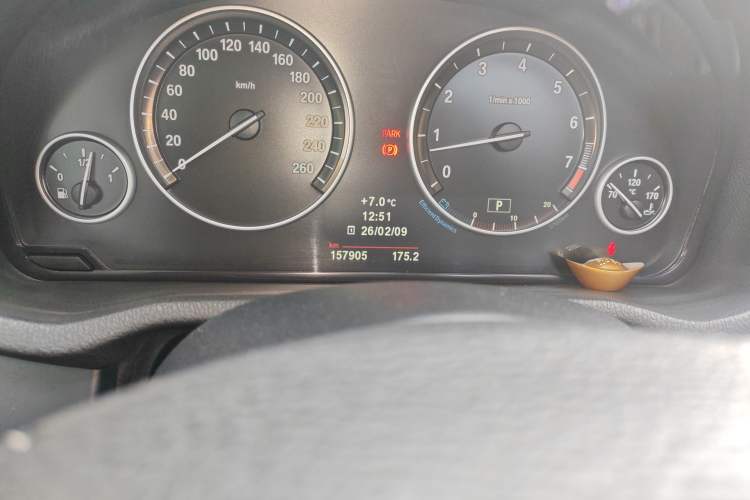 Used BMW X3 2012 xDrive28i Luxury Model Odometer Close Up