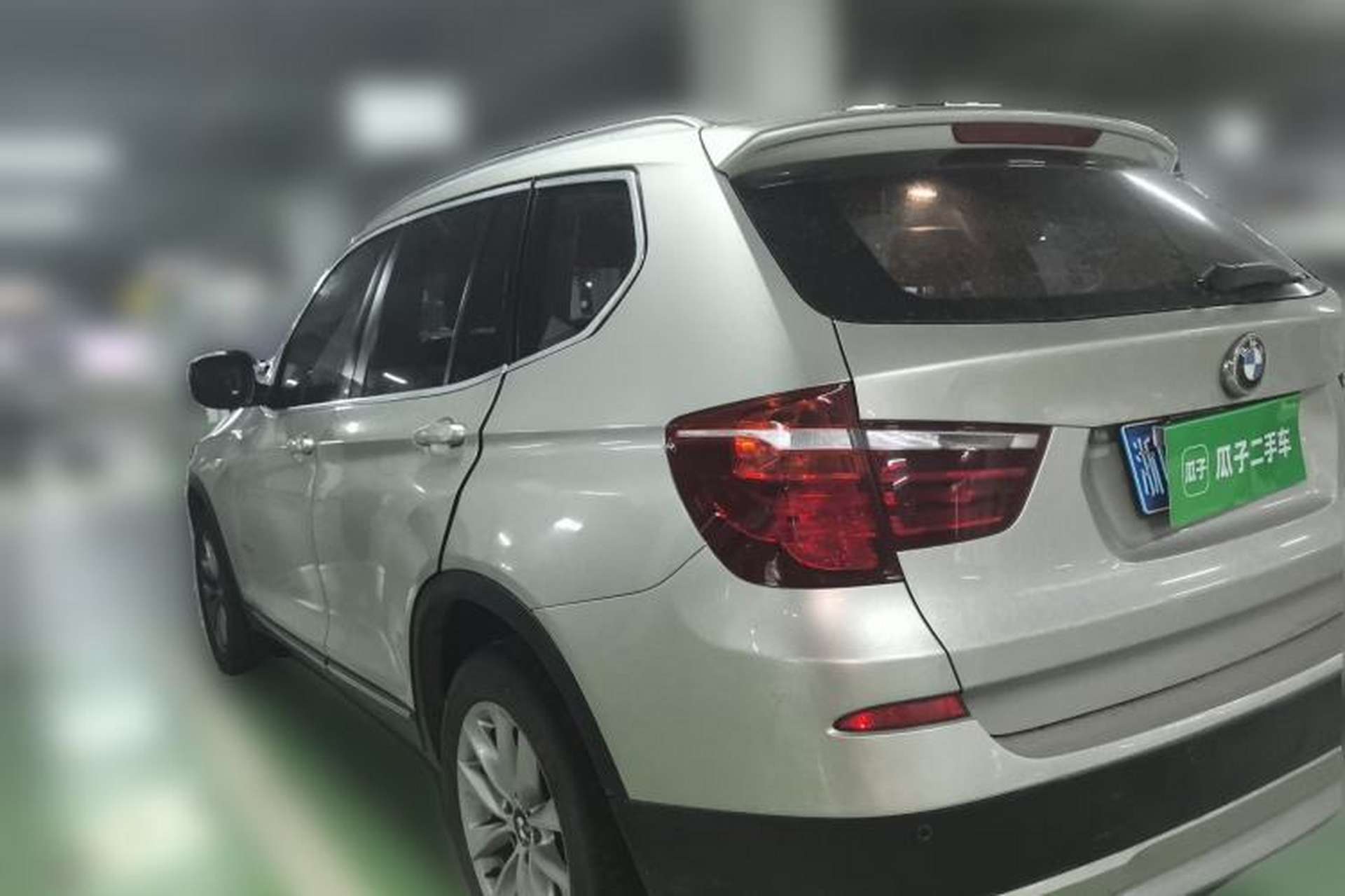 Used BMW X3 2012 xDrive20i Luxury Model Rear Left 45 Deg