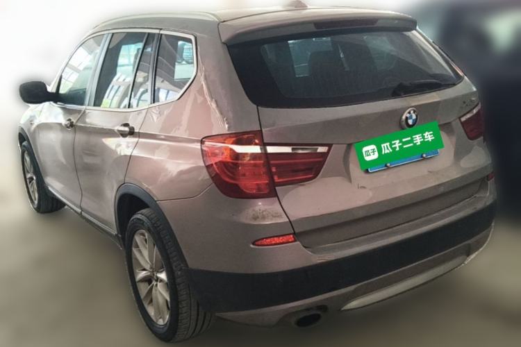 Used BMW X3 2012 xDrive20i Luxury Model Rear Left 45 Deg