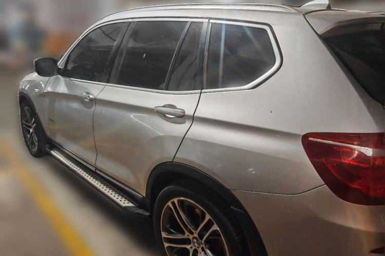 Used BMW X3 2012 xDrive20i Luxury Model Rear Left 45 Deg