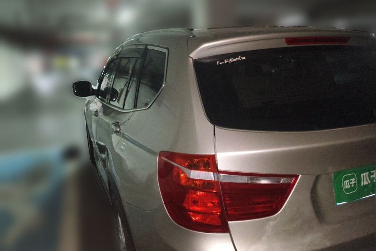 Used BMW X3 2012 xDrive20i Luxury Model Rear Left 45 Deg