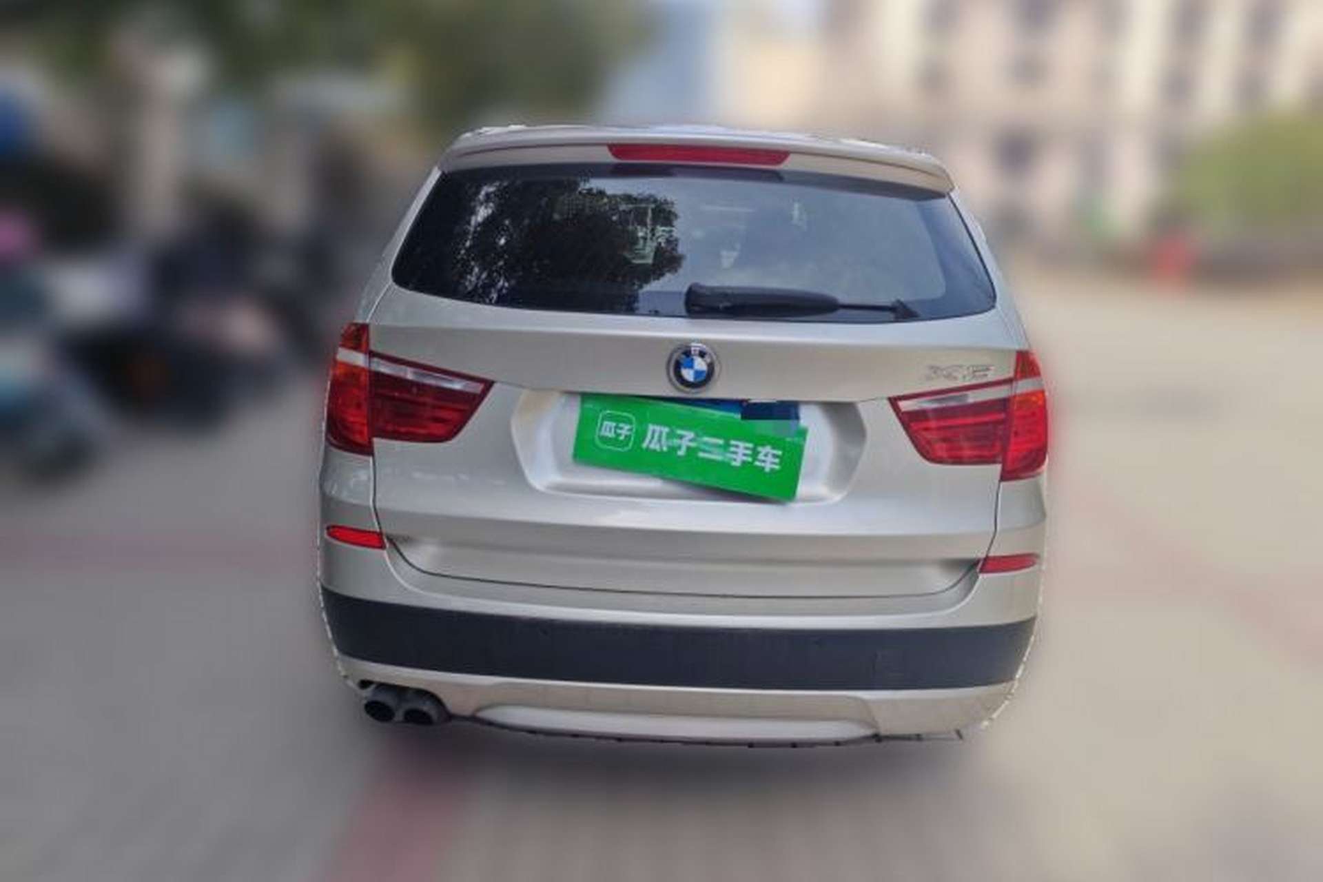 Used BMW X3 2012 xDrive28i Luxury Model Rear