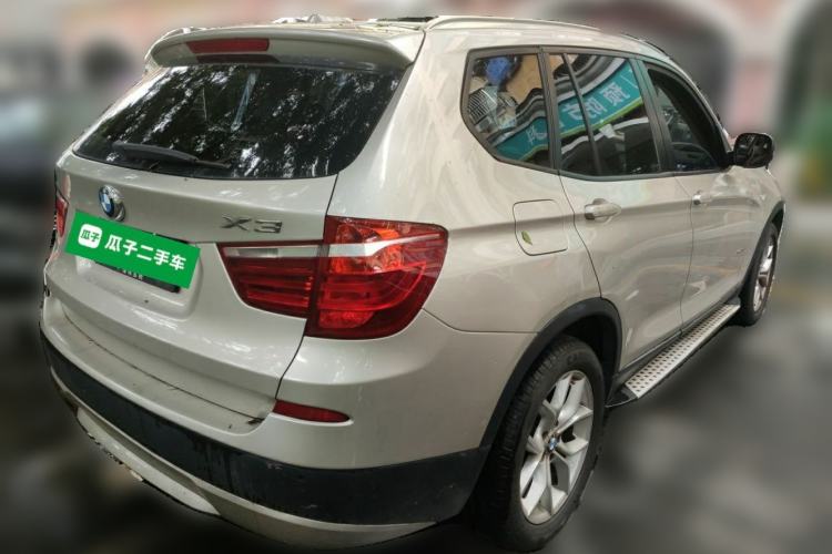 Used BMW X3 2012 xDrive28i Leading Model Rear Right 45 Deg
