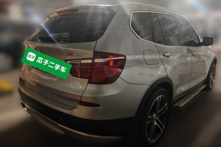 Used BMW X3 2012 xDrive20i Luxury Model Rear Right 45 Deg