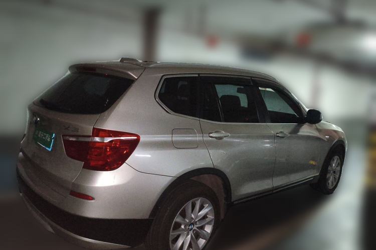 Used BMW X3 2012 xDrive20i Luxury Model Rear Right 45 Deg