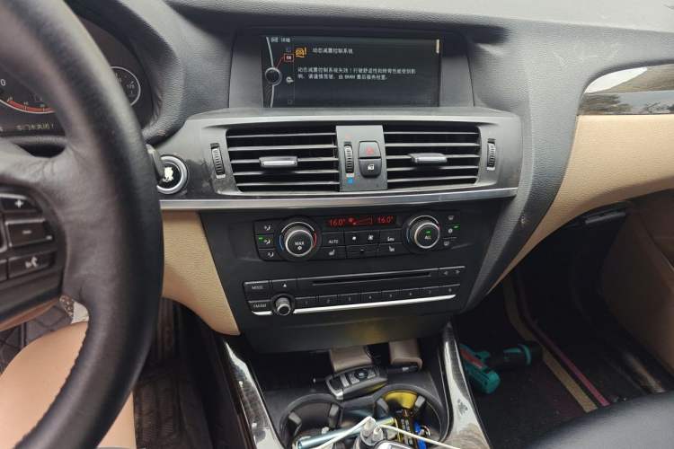 Used BMW X3 2012 xDrive28i Luxury Model Audio And AC Panel