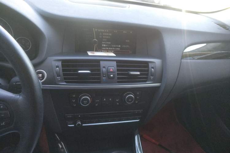 Used BMW X3 2012 xDrive20i Luxury Model Audio And AC Panel