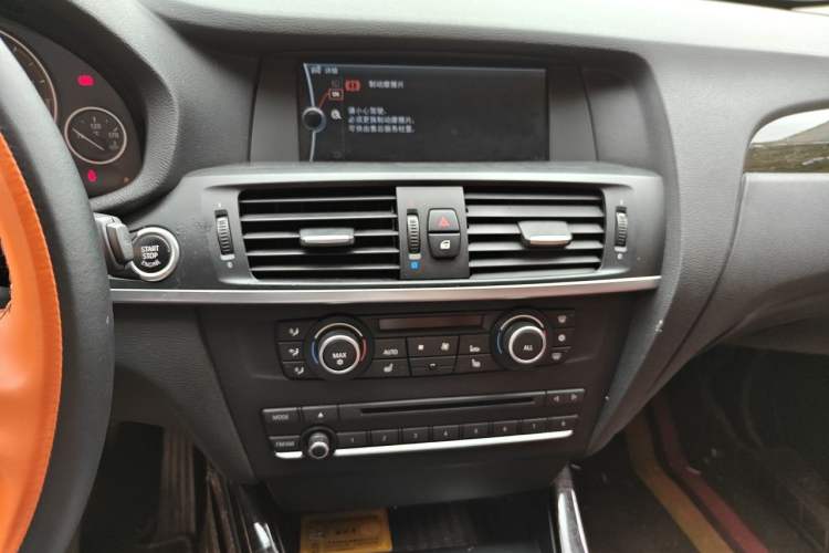 Used BMW X3 2012 xDrive20i Luxury Model Audio And AC Panel