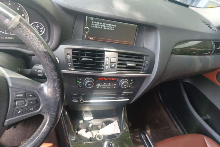 Used BMW X3 2012 xDrive20i Luxury Model Audio And AC Panel