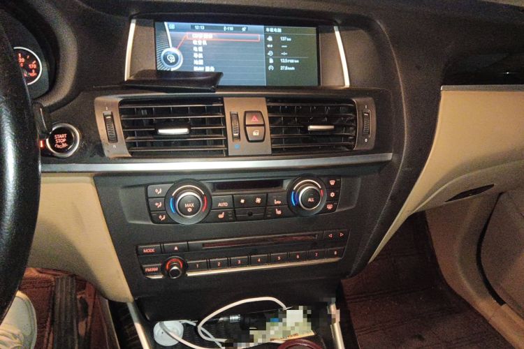 Used BMW X3 2012 xDrive28i Leading Model Audio And AC Panel