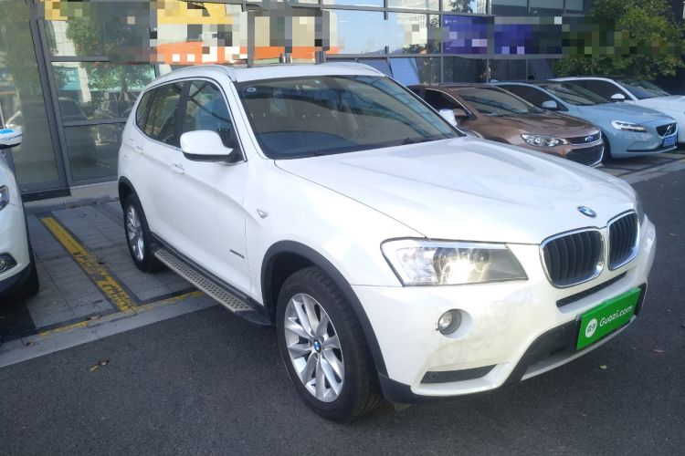 Used BMW X3 2012 xDrive20i Luxury Model Front Right 45 Deg