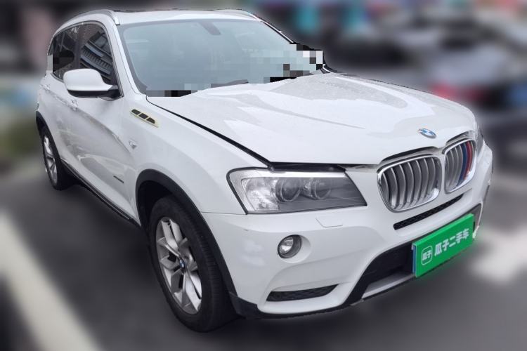 Used BMW X3 2012 xDrive28i Luxury Model Front Right 45 Deg