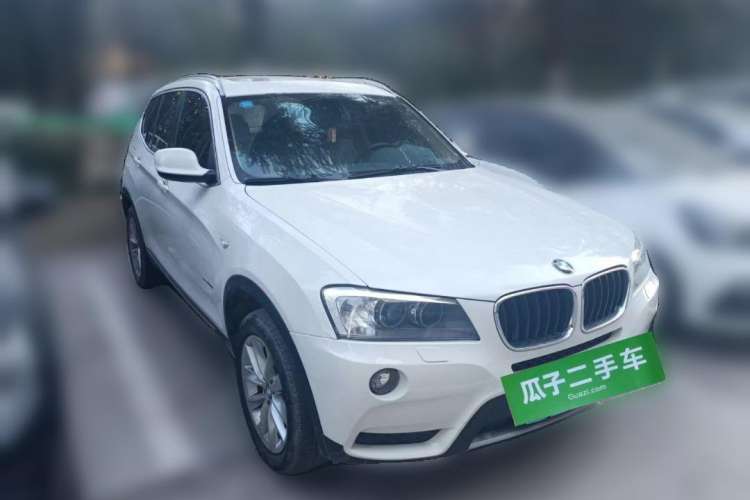 Used BMW X3 2012 xDrive20i Luxury Model Front Right 45 Deg