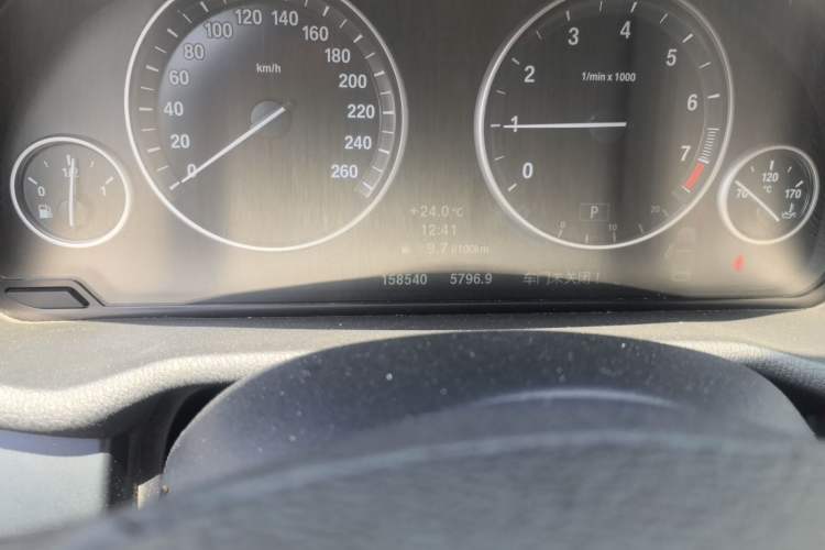 Used BMW X3 2012 xDrive28i Leading Model Odometer Close Up