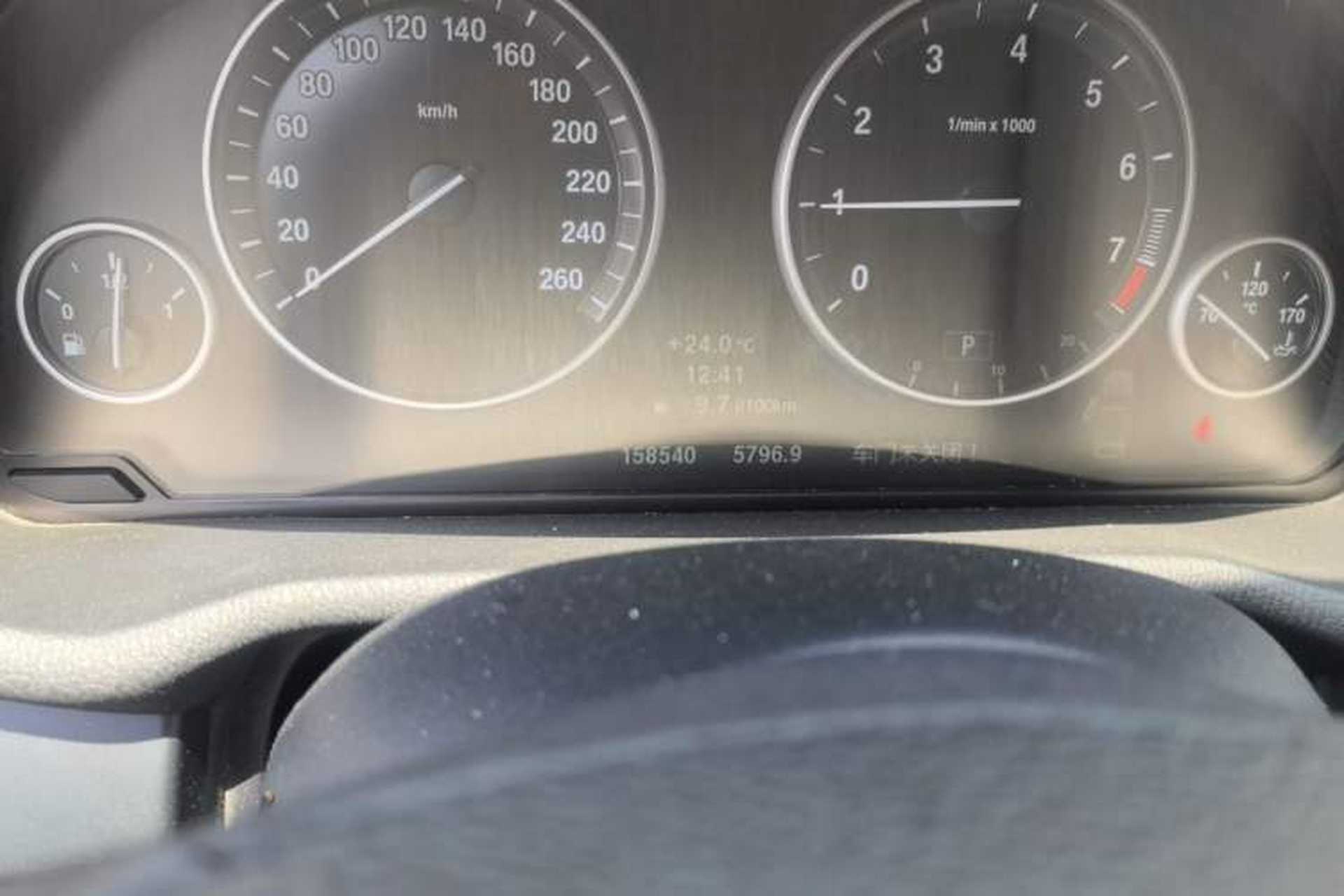 Used BMW X3 2012 xDrive28i Leading Model Odometer Close Up