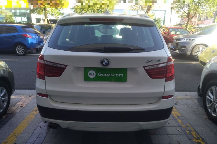 Used BMW X3 2012 xDrive20i Luxury Model Rear