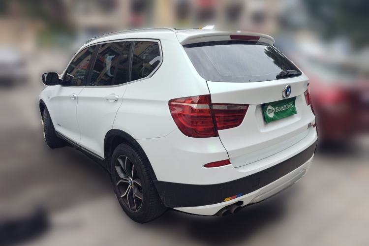 Used BMW X3 2012 xDrive28i Luxury Model Rear Left 45 Deg