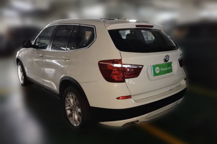 Used BMW X3 2012 xDrive20i Luxury Model Rear Left 45 Deg