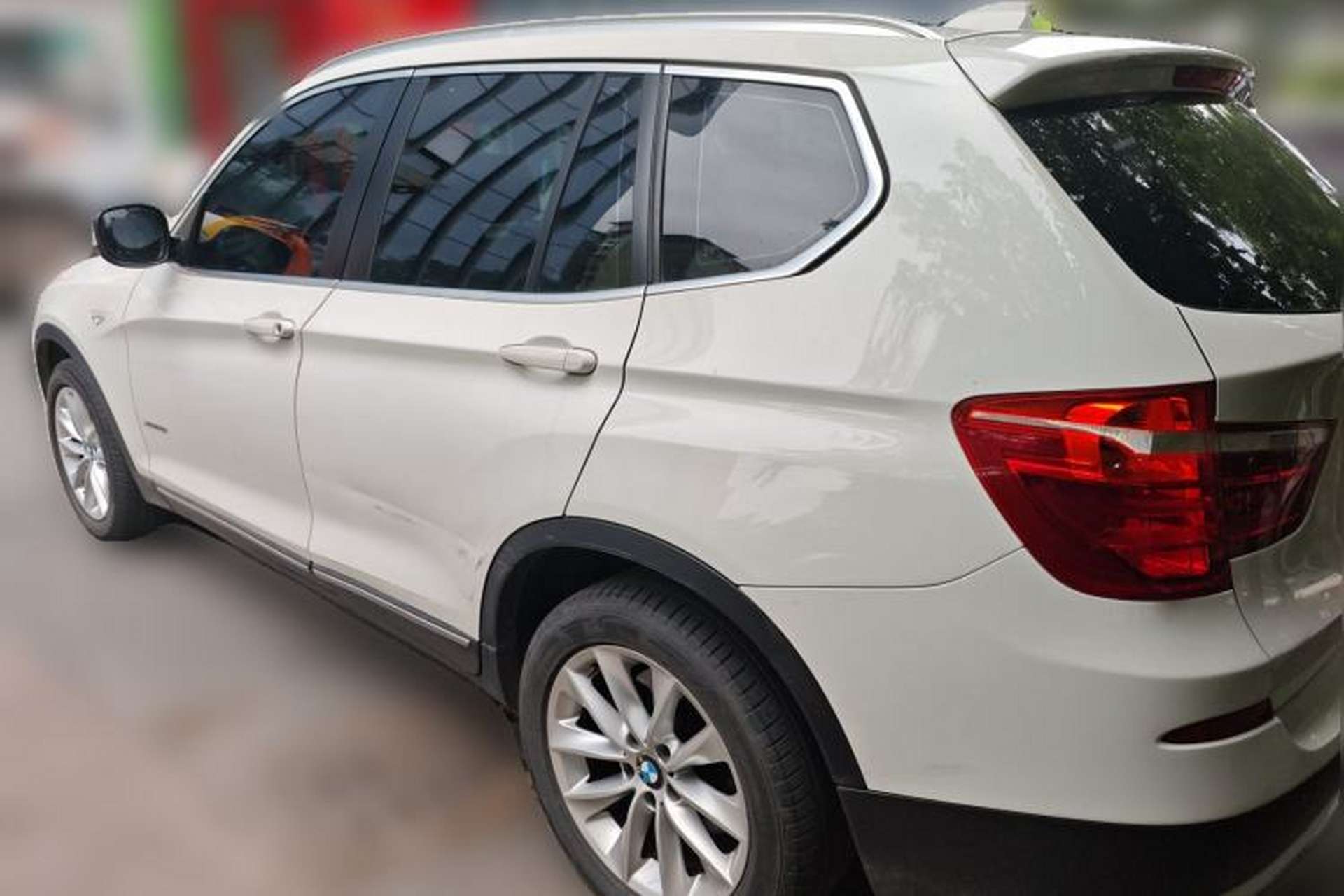Used BMW X3 2012 xDrive20i Luxury Model Rear Left 45 Deg
