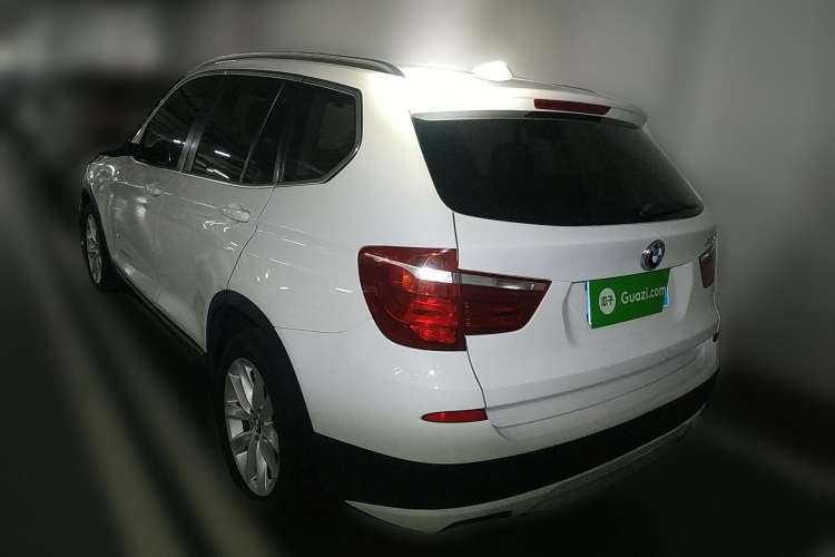 Used BMW X3 2012 xDrive20i Luxury Model Rear Left 45 Deg