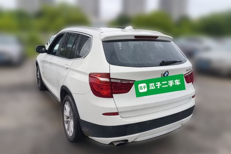 Used BMW X3 2012 xDrive20i Luxury Model Rear Left 45 Deg