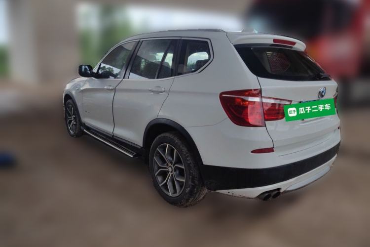 Used BMW X3 2012 xDrive20i Luxury Model Rear Left 45 Deg