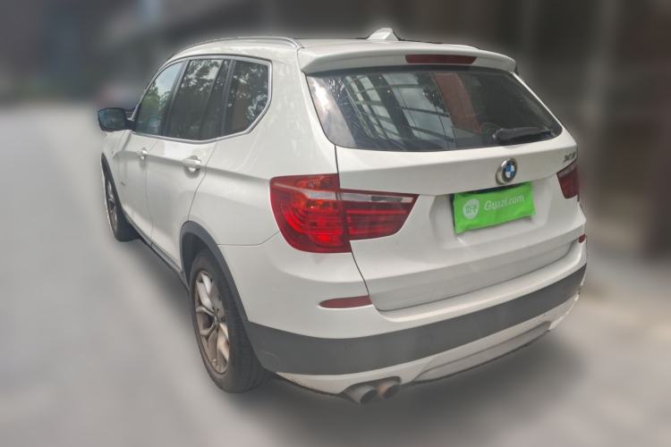 Used BMW X3 2012 xDrive28i Luxury Model Rear Left 45 Deg