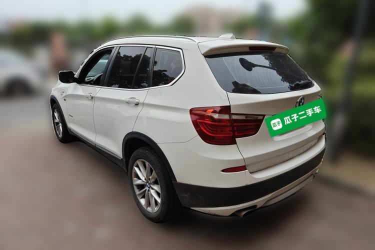 Used BMW X3 2012 xDrive20i Luxury Model Rear Left 45 Deg