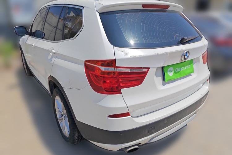 Used BMW X3 2012 xDrive20i Luxury Model Rear Left 45 Deg