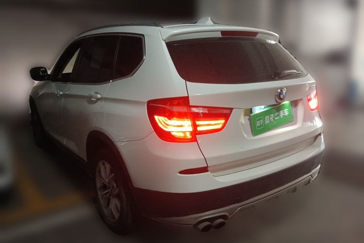 Used BMW X3 2012 xDrive28i Leading Model Rear Left 45 Deg