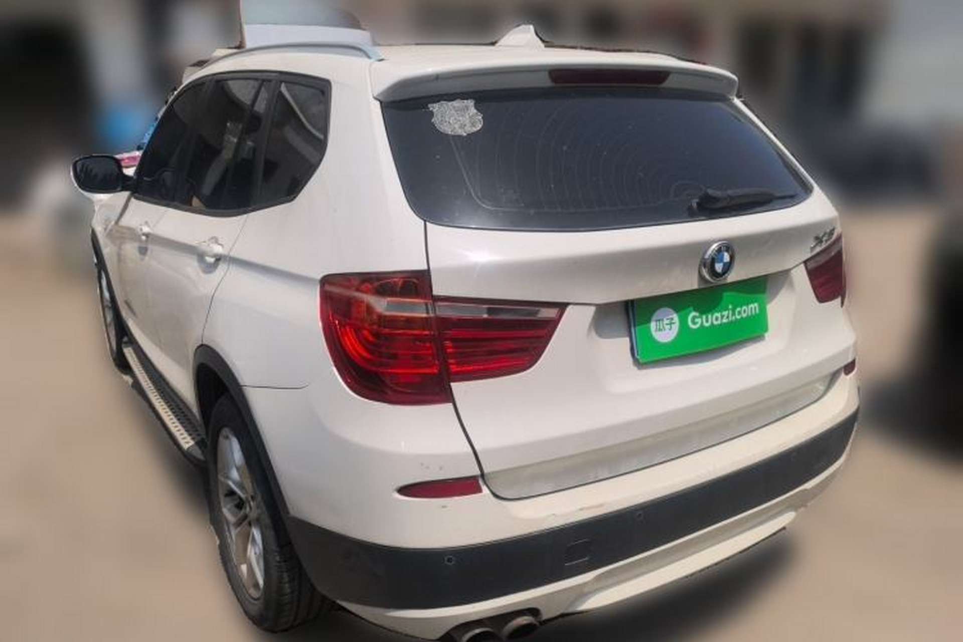 Used BMW X3 2012 xDrive28i Leading Model Rear Left 45 Deg