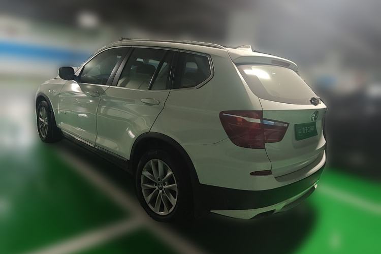 Used BMW X3 2012 xDrive20i Luxury Model Rear Left 45 Deg