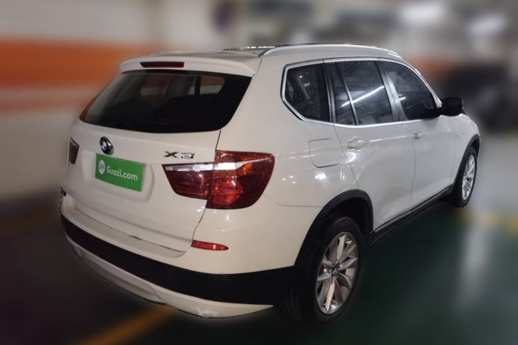 Used BMW X3 2012 xDrive20i Luxury Model Rear Right 45 Deg