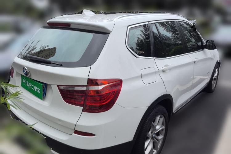Used BMW X3 2012 xDrive28i Luxury Model Rear Right 45 Deg