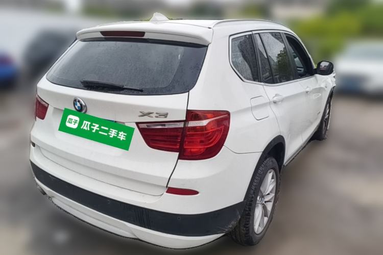 Used BMW X3 2012 xDrive20i Luxury Model Rear Right 45 Deg
