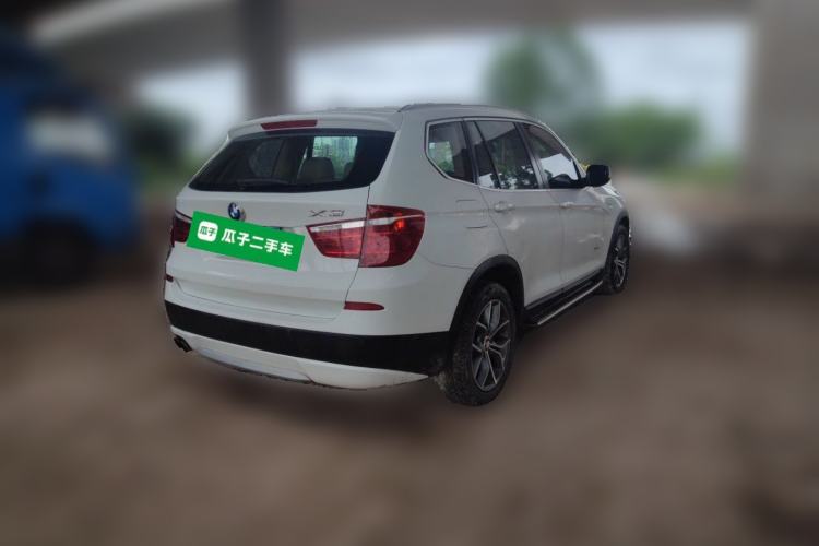 Used BMW X3 2012 xDrive20i Luxury Model Rear Right 45 Deg