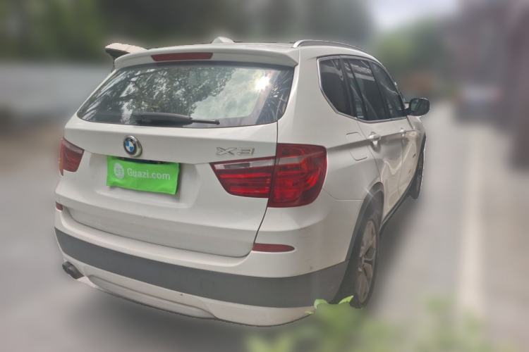 Used BMW X3 2012 xDrive28i Luxury Model Rear Right 45 Deg