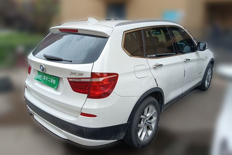 Used BMW X3 2012 xDrive28i Leading Model Rear Right 45 Deg