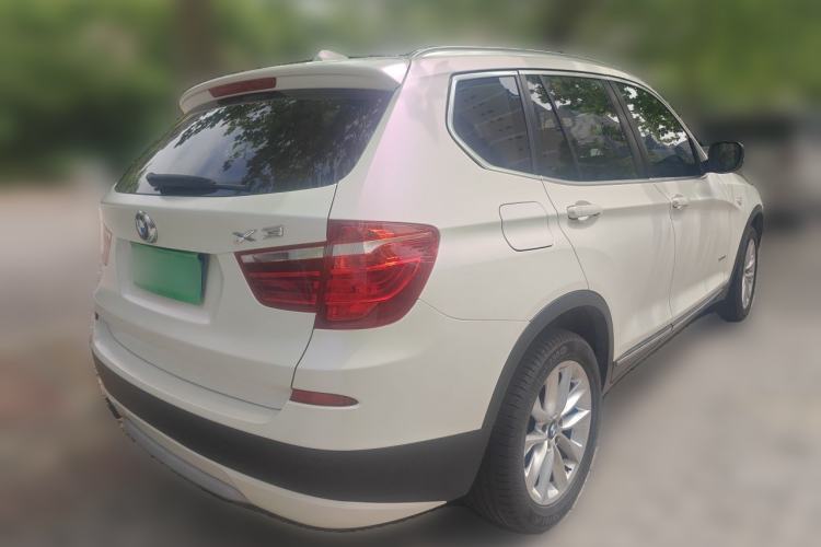 Used BMW X3 2012 xDrive28i Luxury Model Rear Right 45 Deg
