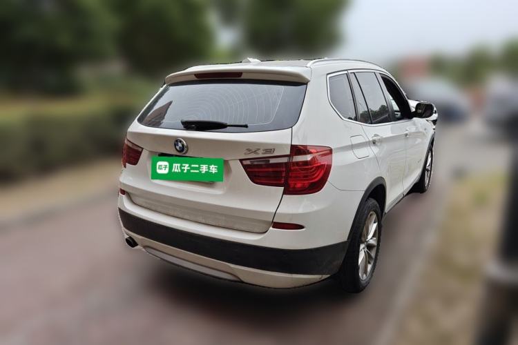 Used BMW X3 2012 xDrive20i Luxury Model Rear Right 45 Deg