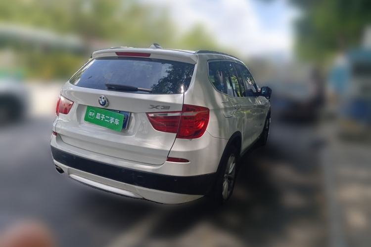 Used BMW X3 2012 xDrive20i Luxury Model Rear Right 45 Deg