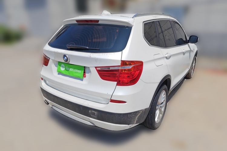 Used BMW X3 2012 xDrive20i Luxury Model Rear Right 45 Deg