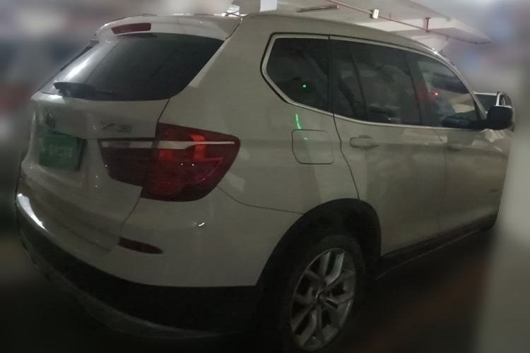 Used BMW X3 2012 xDrive28i Leading Model Rear Right 45 Deg