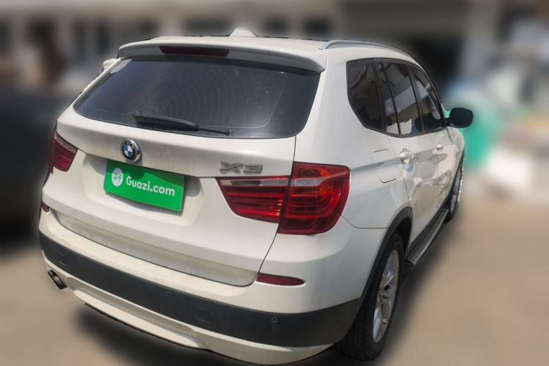Used BMW X3 2012 xDrive28i Leading Model Rear Right 45 Deg