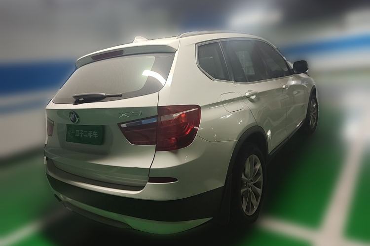 Used BMW X3 2012 xDrive20i Luxury Model Rear Right 45 Deg