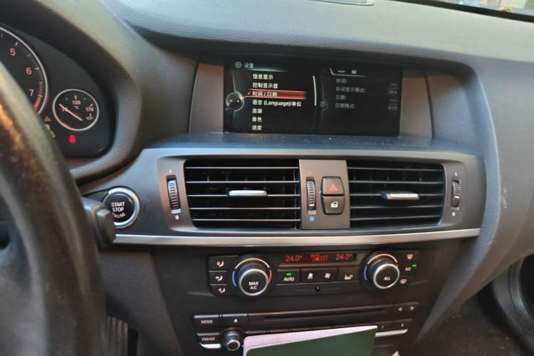 Used BMW X3 2013 Restyled xDrive28i Leading Edition Audio And AC Panel