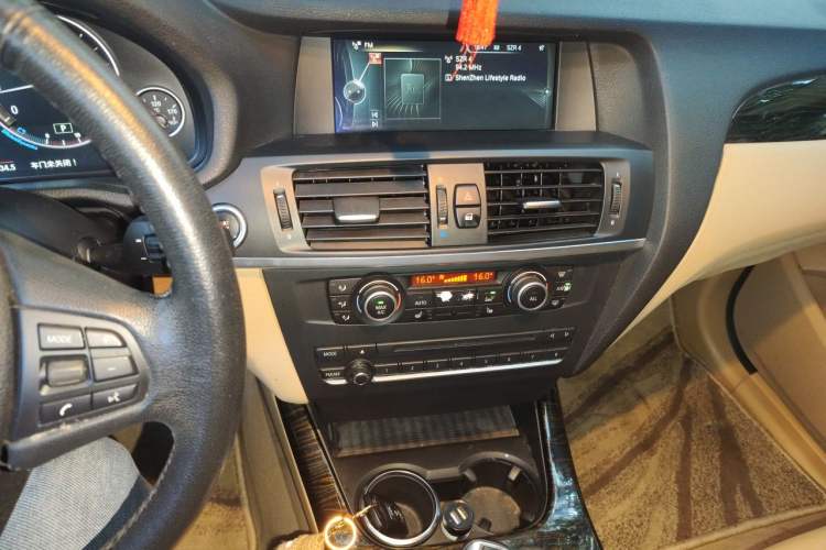 Used BMW X3 2013 Facelifted xDrive20i Luxury Edition Audio And AC Panel