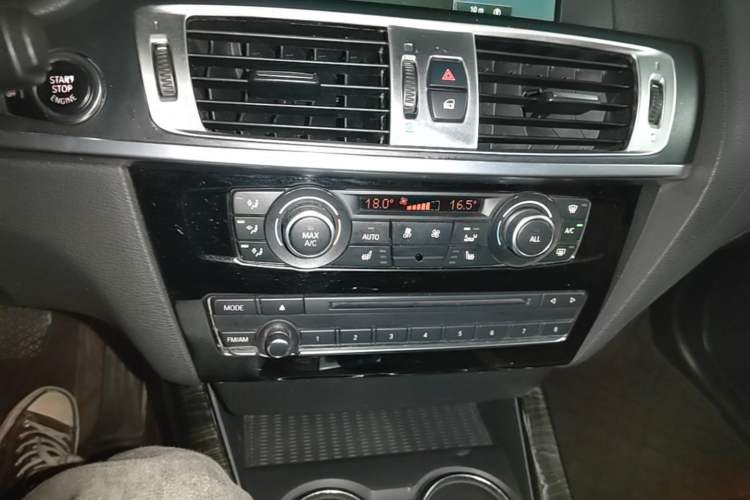 Used BMW X3 2013 Facelifted xDrive20i Luxury Edition Audio And AC Panel