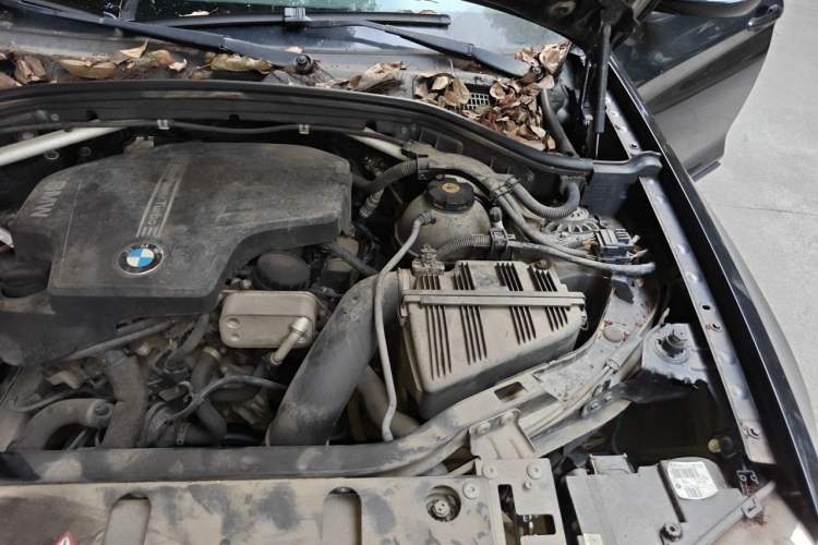 Used BMW X3 2013 Restyled xDrive28i Leading Edition Engine Bay Left